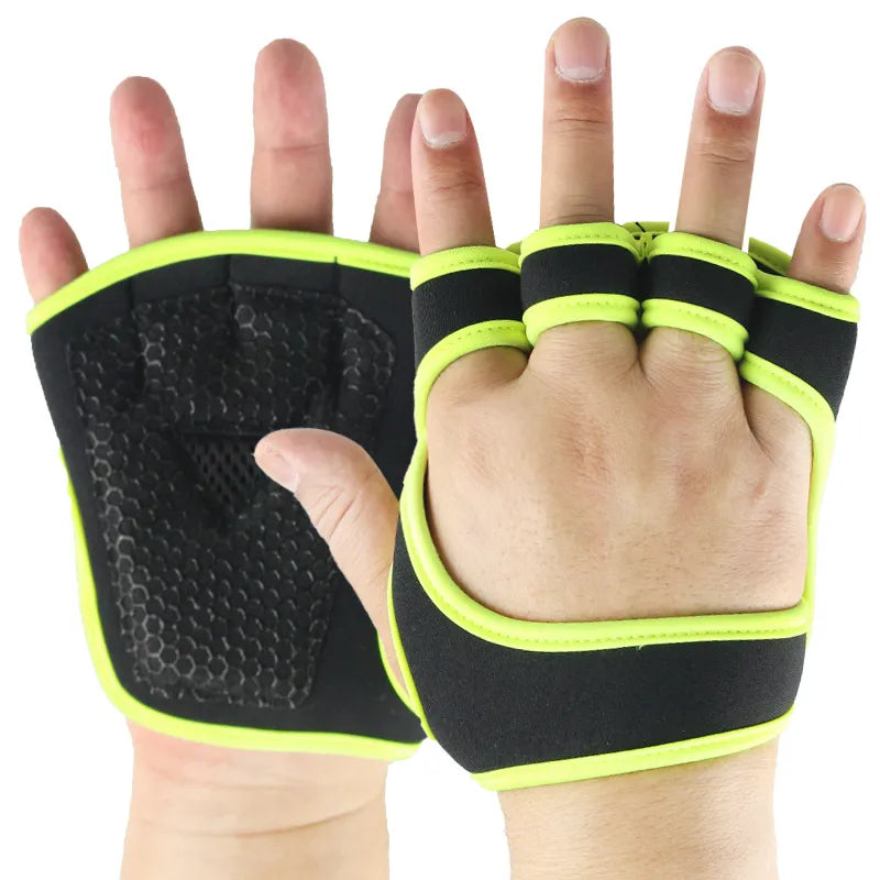 Hand Wrist Palm Protector Gloves Weightlifting Training Gloves for Men Women Fitness Sports  Cycling  Gymnastics Gym Gloves-WAYBIKER