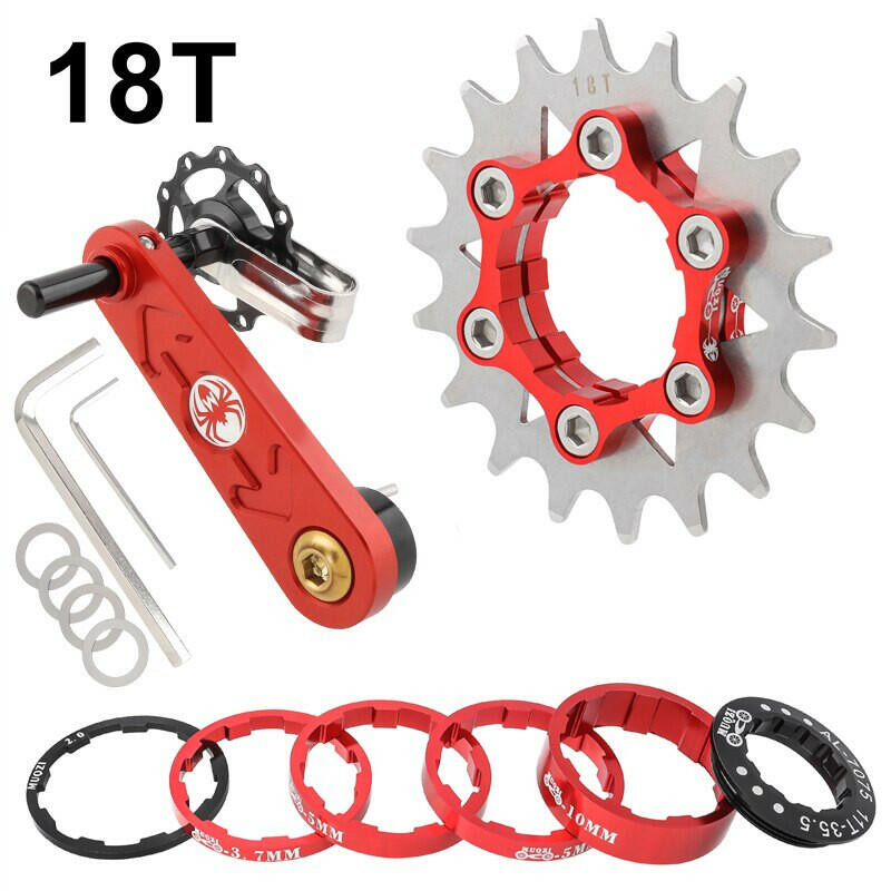 MUQZI Conversion Kit 18T 19T 20T 21T 22T Single Speed Cassette Cog And Chain Tensioner For Road And MTB Bike-WAYBIKER