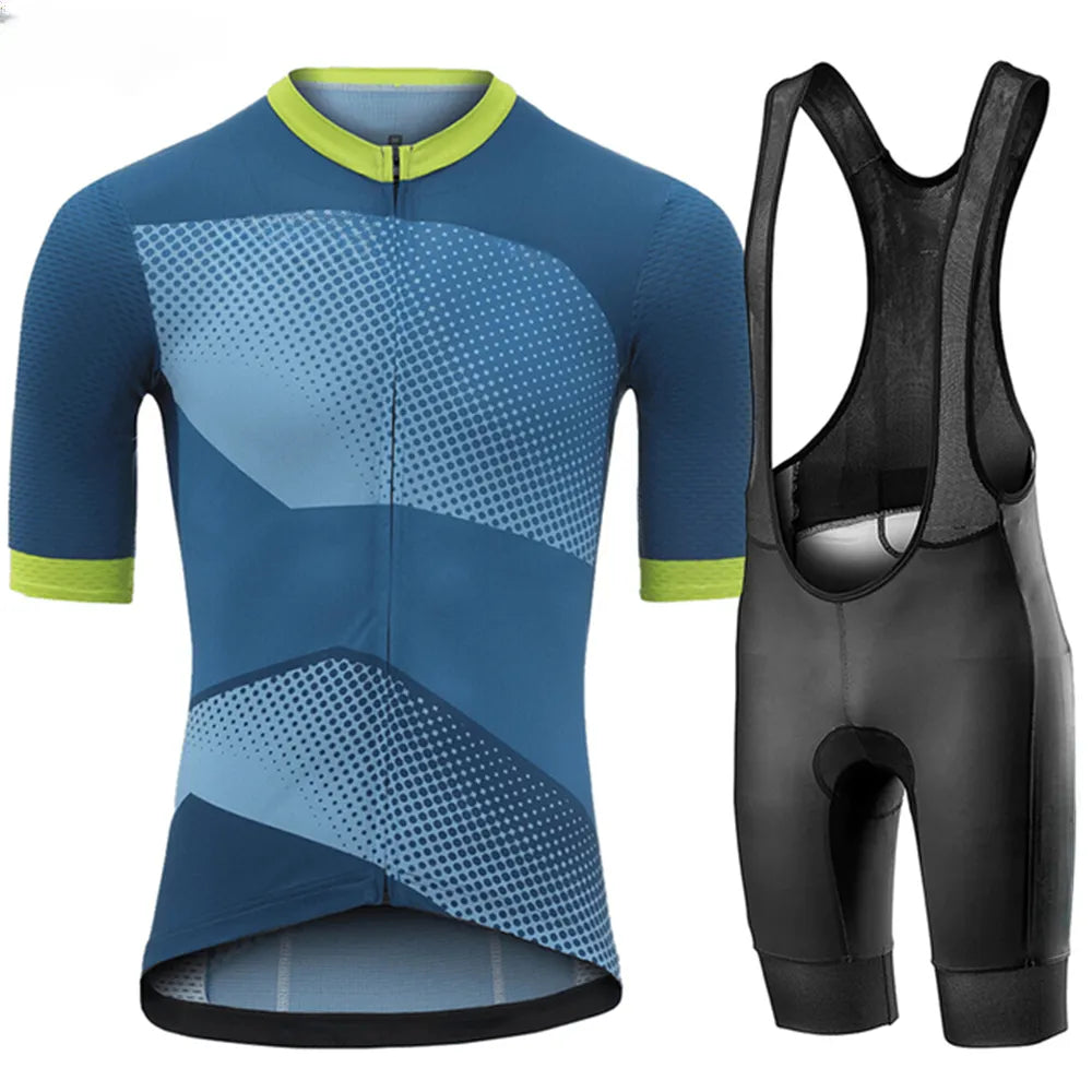 Summer  Men Racing Cycling Suits Tops Pro Bike Wear Quick Dry Jersey Ropa Ciclismo Custom Made Cycling Clothing Sets-WAYBIKER