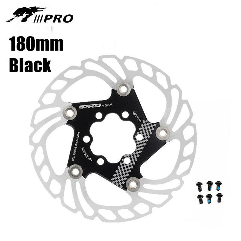 IIIPRO Mountain Bike Bicycle Floating Disc Brake Rotor 6 Bolts 140mm 160mm 180mm 203mm-WAYBIKER