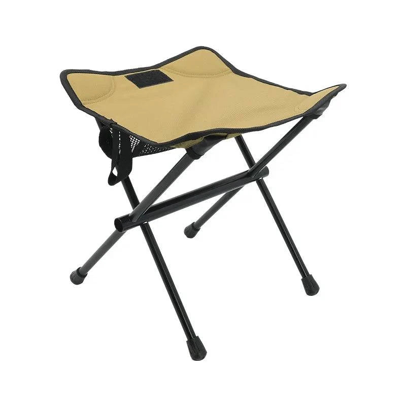 Outdoor folding stool, lightweight tactical chair, fishing and sketching small stool, portable leisure moon chair, Mazha-WAYBIKER