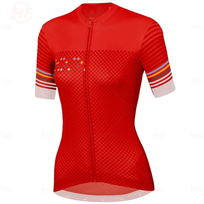 Racing Tops  Bike Jersey Cycling Downhill Breathable Quick Dry Reflective Shirt Short Sleeve Team Tricota Mountain Bicycle-WAYBIKER