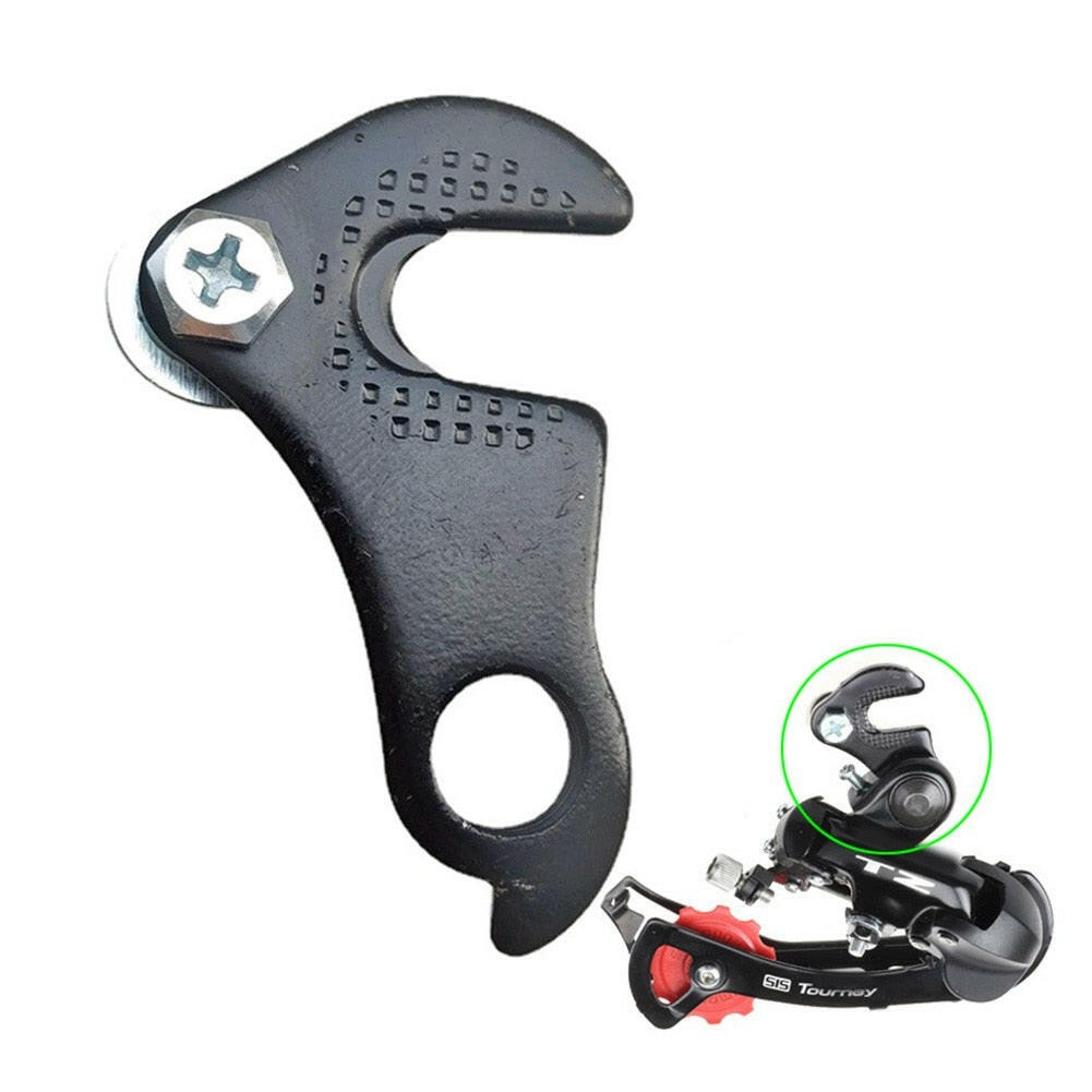 Bike Rear Derailleur Hanger Bike Bicycle MTB Rear Gear Mech Derailleur Hanger Dropout Convertor Adapter-WAYBIKER