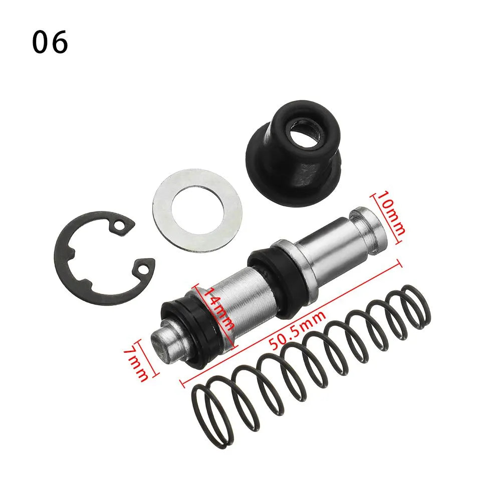 Motorcycle Clutch Brake Pump 11mm  12.7mm 14mm Piston Plunger Repair Kits Set Master Cylinder Piston Rigs Repair Accessories-WAYBIKER