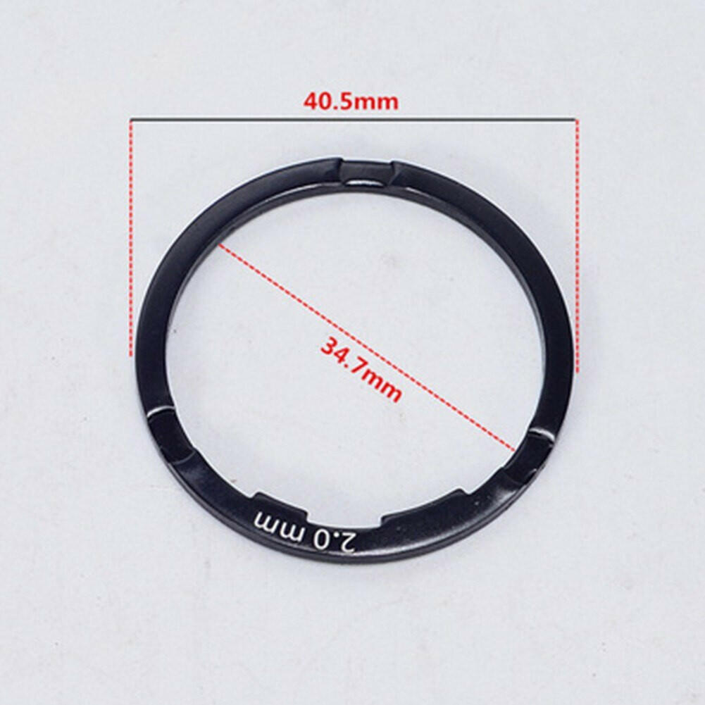 1 Pc 1.8 To 2mm Bicycle Freehub Spacer Road Bike Bottom Bracket Flywheel Cassette Washer Road Bike Freehub Washer-WAYBIKER