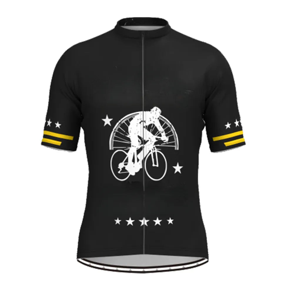 Funny Cycling Jersey 2023 Summer Short Sleeve Cycling Clothing MTB Bike Uniform Maillot Ropa Ciclismo Men's Bicycle Wear Shirts-WAYBIKER