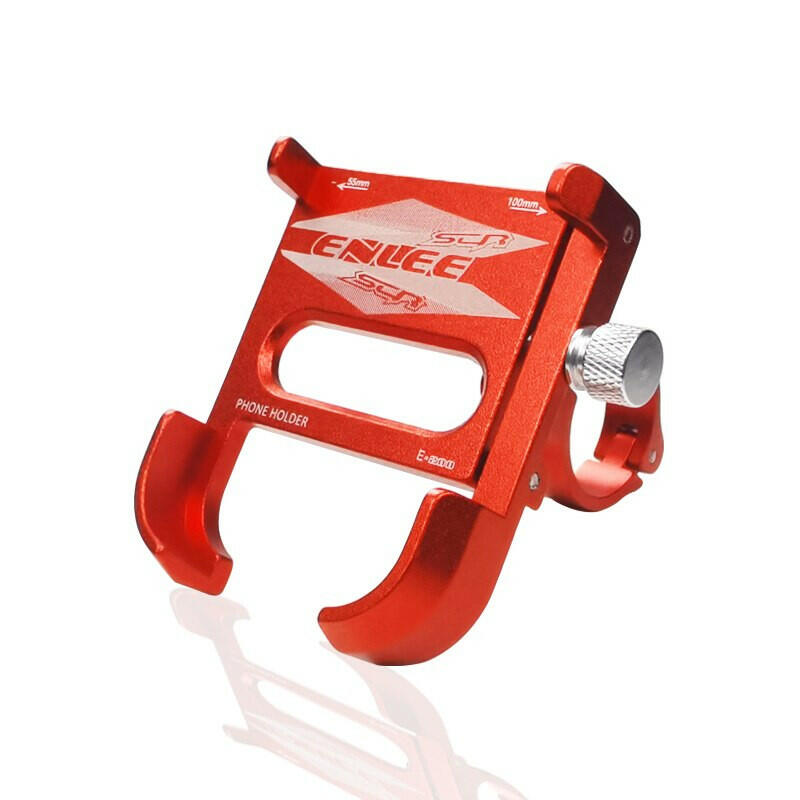 New Motorcycle Bike Phone Holder Shock-resistant MTB Bicycle Scooter Bike Handlebar Security Quick Lock Support Telephone Stand-WAYBIKER