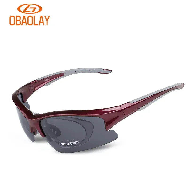 2023 OBAOLAY Fashion Tennis Sunglasses Newest Dirt Bike Mountaineering Goggles Uv 400 Polarized Sport Eyewear For Men Women-WAYBIKER