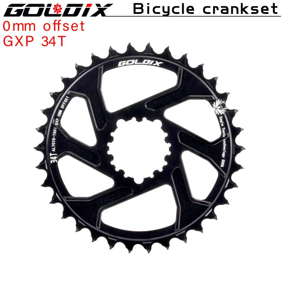 GOLDIX MTB GXP Bicycle Chainring Narrow Wide Mountain Bike Chainwheel 30T 32T 34T 36T 38T For SRAM GXP XX1 X9 XO X01 gx Eagle NX-WAYBIKER