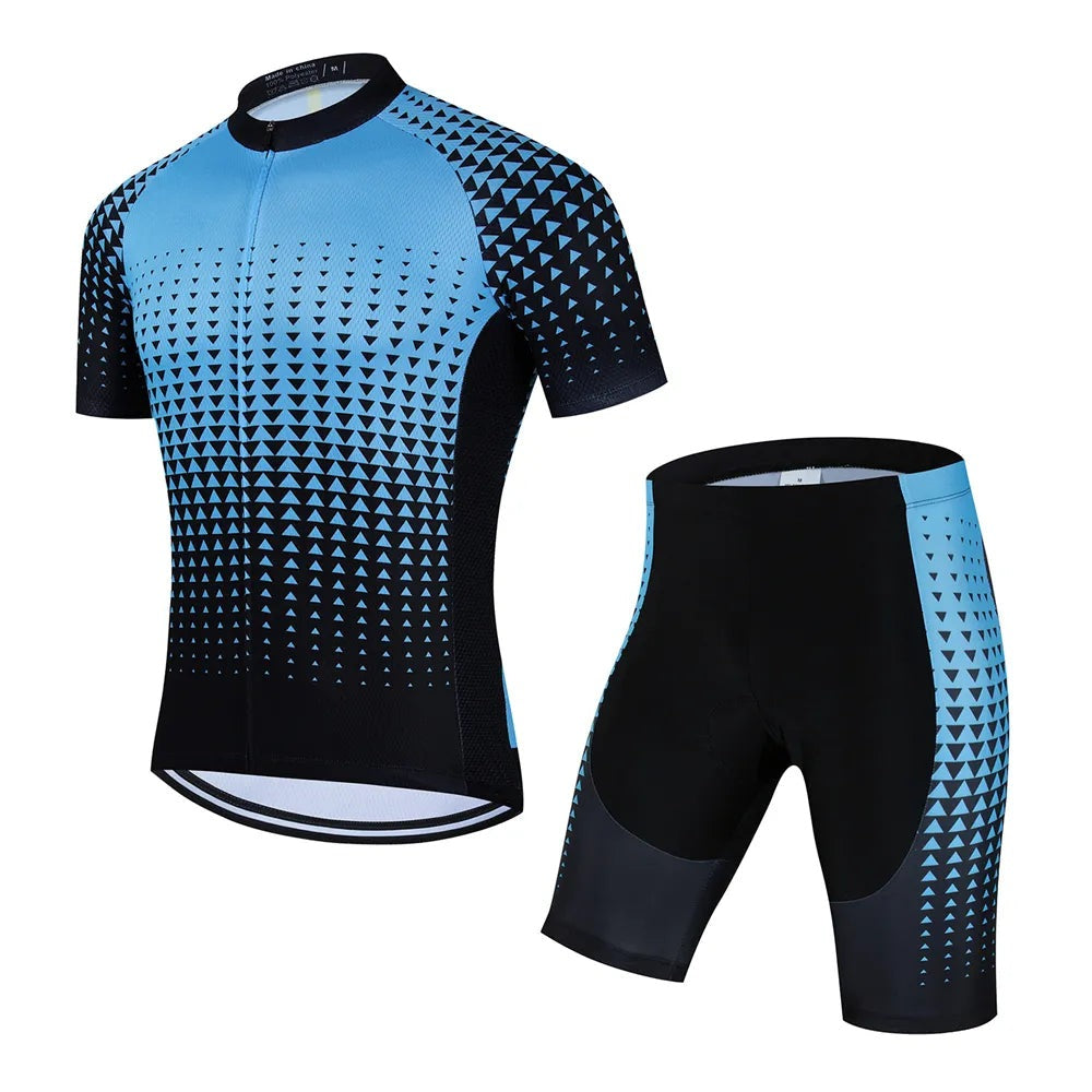 Pro Cycling Jersey Set Summer Men Cycling Wear Mountain Bicycle Clothing MTB Bike Riding Clothes Cycling Suit-WAYBIKER