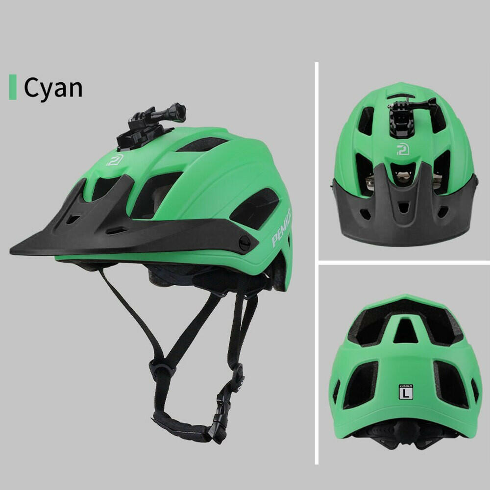 PEMILA Outdoor DH MTB Bicycle Helmet Integrally-molded Road Mountain Bike Helmet Ultralight Racing Riding Cycling Helmet-WAYBIKER