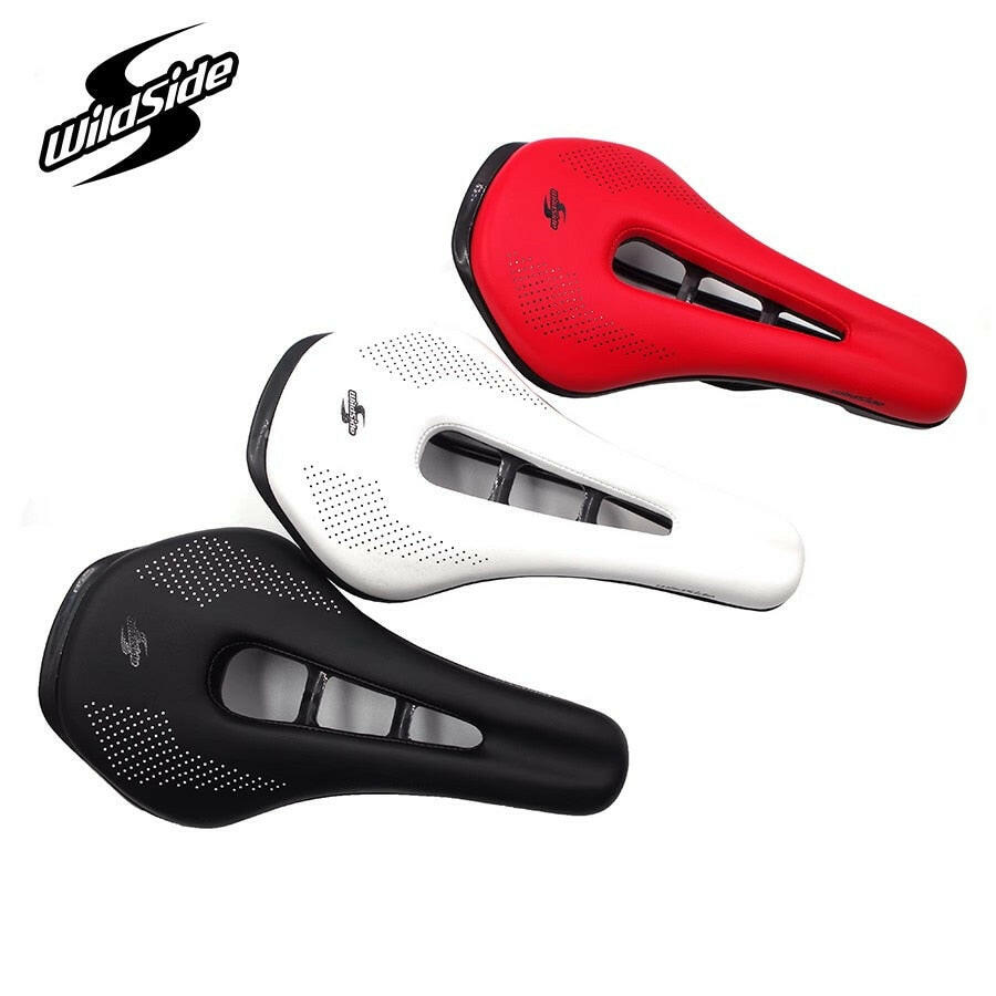 Wildside Ultralight Road Bike Short-Nose Saddle Non-Slip Racing Seat For Bicycle Comfortable Foam Cycling Saddle Cushion
