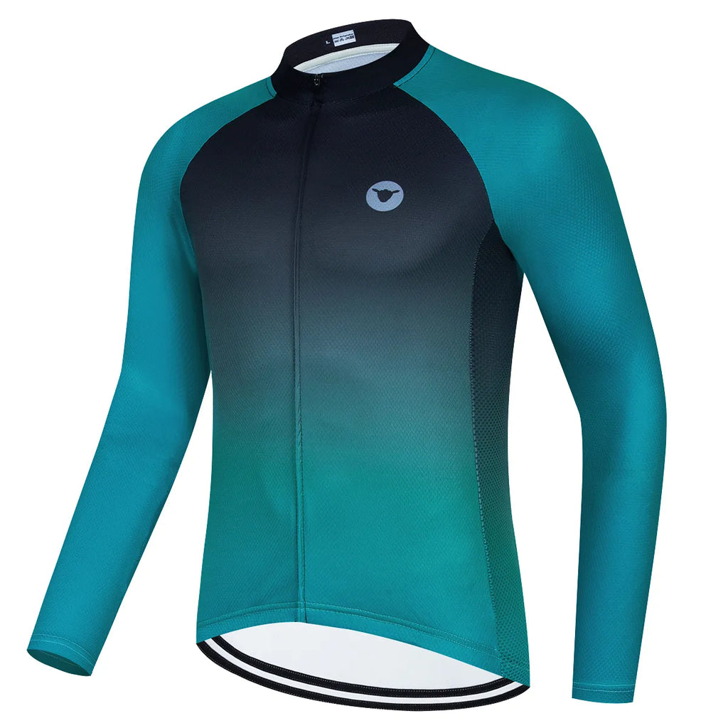 Men Cycling Jersey Jersey 2023 Bicycle Team Cycling Shirts Long Sleeve Bike Wear Summer Premium Bicycle Clothing-WAYBIKER