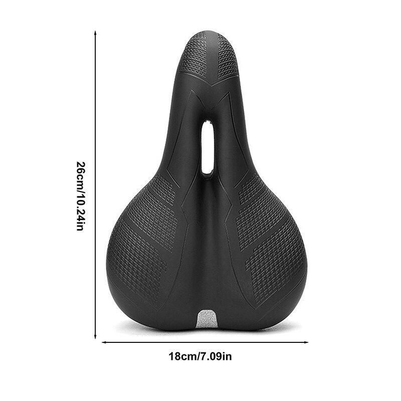 Soft Comfortable Bicycle Saddle Cycling MTB Saddle Hollow Breathable Widening Thickening Shock Absorber Mountain Bike Seat-WAYBIKER