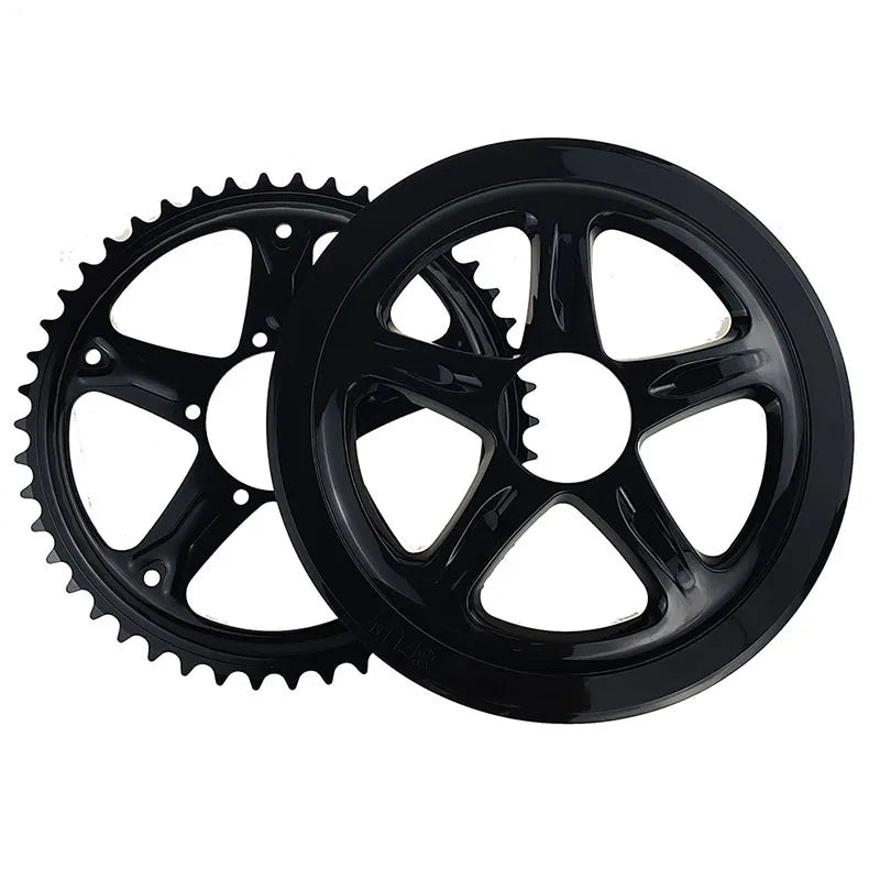 BAFANG Electric Bike Chainwheel 42T 44T 46T 48T 52T BBS01B BBS02B BBSHD Mid Motor Chainring EBike Conversion Accessories