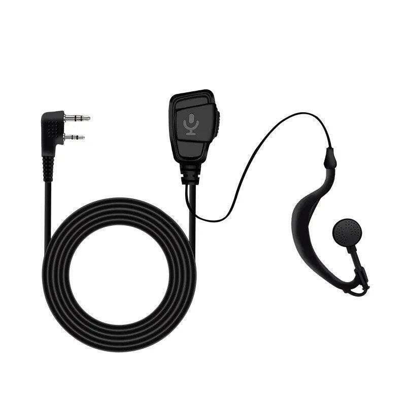 K Head Walkie-Talkie Headset Fit For MOTOROLA/Hytera/QUANSHENG/BAOFENG/BFDX/TYT/KENWOOD RADIO COMMUNICATION earphone-WAYBIKER