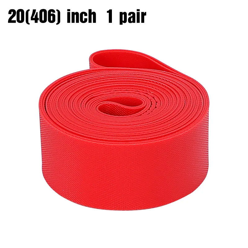 Lebycle Anti-puncture Bicycle Tire Inner Lining PVC Rim Tape Mountain Bike Bicycle Tire Anti-puncture Belt 24 26 27.5 29 700c-WAYBIKER