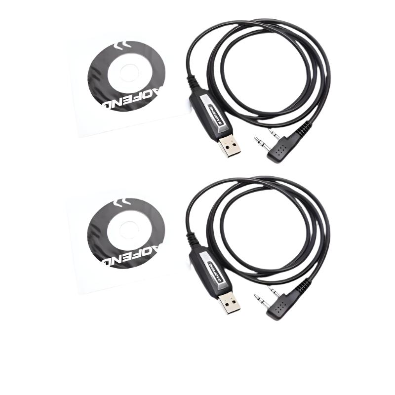 Baofeng USB Programming Cable For Two Way Radio UV-5R UV-10R UV-82 GT-3TP UV16-Max BF-888S RT-5R Walkie Talkie USB Program Cable-WAYBIKER