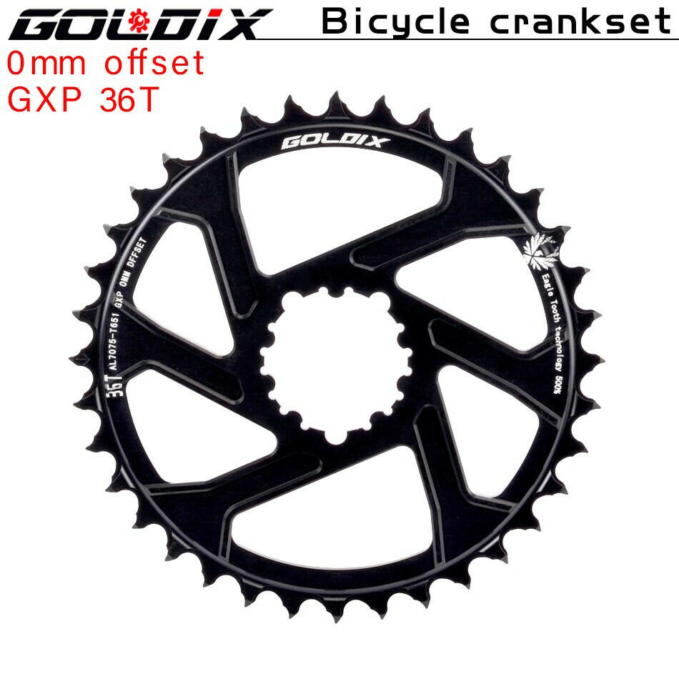 GOLDIX MTB GXP Bicycle Chainring Narrow Wide Mountain Bike Chainwheel 30T 32T 34T 36T 38T For SRAM GXP XX1 X9 XO X01 gx Eagle NX-WAYBIKER