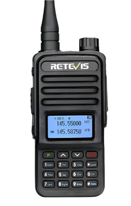 Retevis Walkie Talkie RT85 Ham Two-way Radio Stations 5W Walkie-talkies VHF UHF Dual Band Amateur Portable Radio TYT UV88 uv88-WAYBIKER