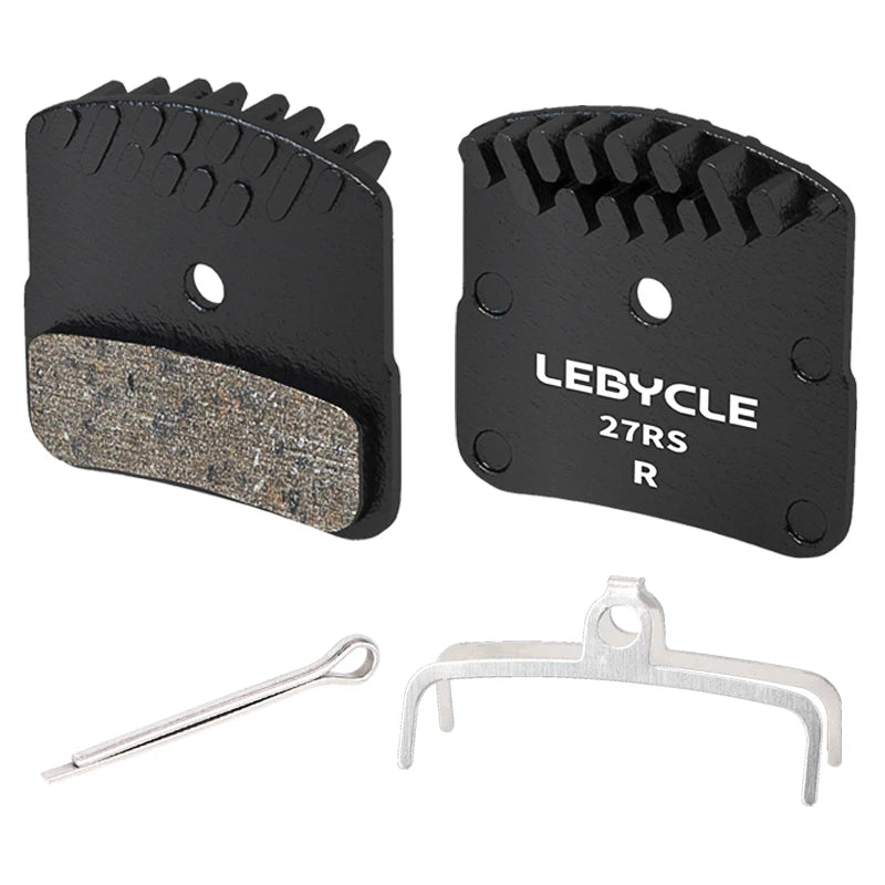 Lebycle cooling brake pads Semi-metal Full Metallic Resin Ice Cooling Tech Brake Pads For SAINT M810 M820 BR-RS405 BR-M9000