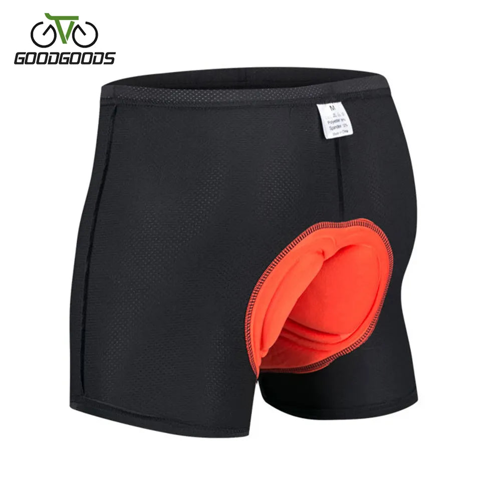 Cycling Shorts 5D  Shockproof Pad Tight Bike Briefs Black Cycling Underwear Comfortable Bicycle Underpants Cushion Shorts-WAYBIKER