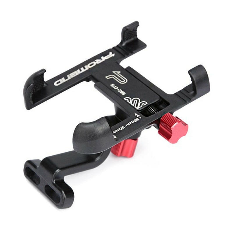 Promend 360 Rotatable Bike Mobile Phone Holder Aluminum Adjustable Bicycle Holder Non-slip MTB Mount Stand Cycling Bracket-WAYBIKER