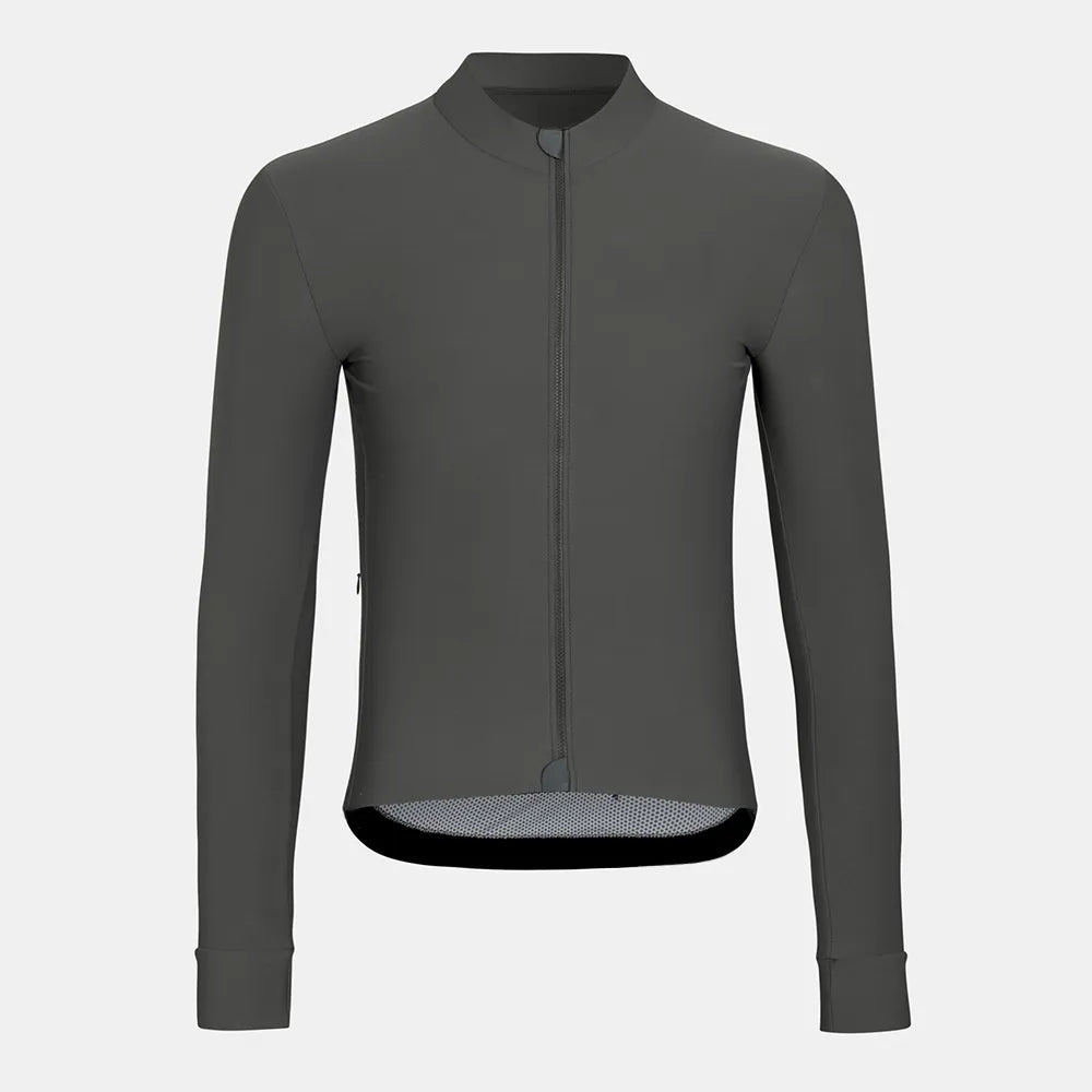 2023 NEW  Autumn Winter Thermal Cycling Jersey Long Sleeve Bike Wear-WAYBIKER