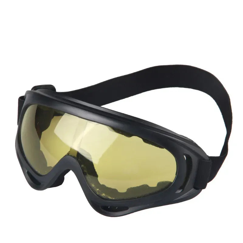 Winter Outdoor Sport Dust Windproof Anti-fog Lens Ski Motor Glasses Snowboard Sand Prevention Goggles Professional Snow