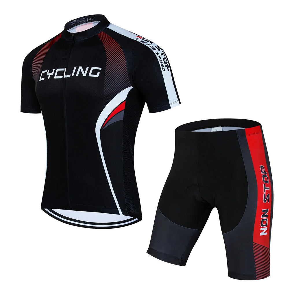 2024 Cycling Sets Summer Bicycle Clothing Breathable Mountain Cycling Clothes Suits Ropa Ciclismo Verano Triathlon Jersey-WAYBIKER