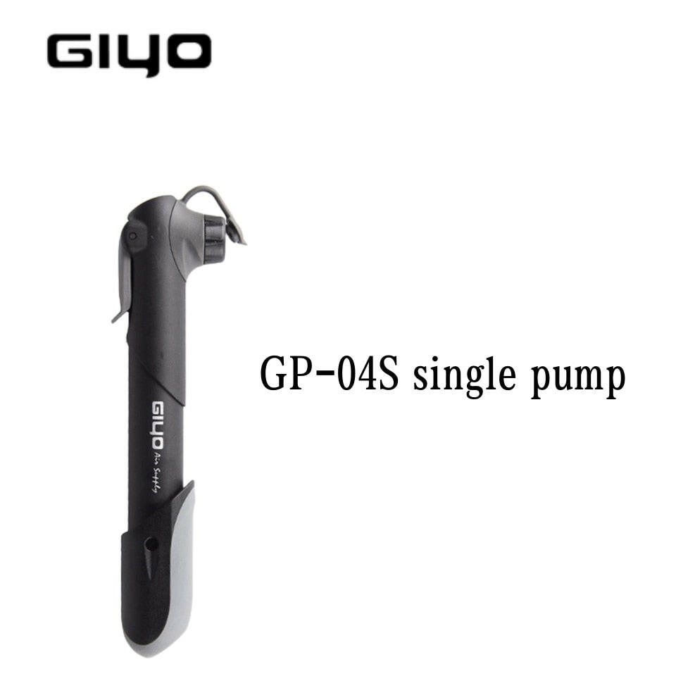 GIYO Original Bicycle Inflator Outdoor Accessories Barometer Mini Portable Pump For Schrader Valve  French Valve SV (AV)  PV(FV)-WAYBIKER