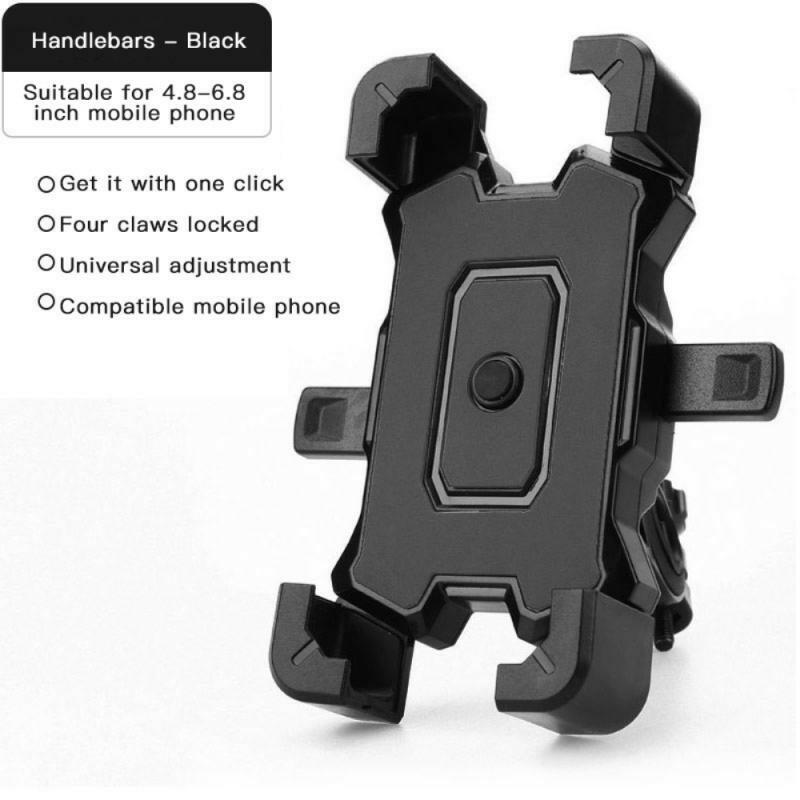 Bicycle Phone Mount Stand Motocycle Adjustable Holder 360° Rotatable GPS Clip Cycling Bracket For iPhone Huawei Xiaomi-WAYBIKER