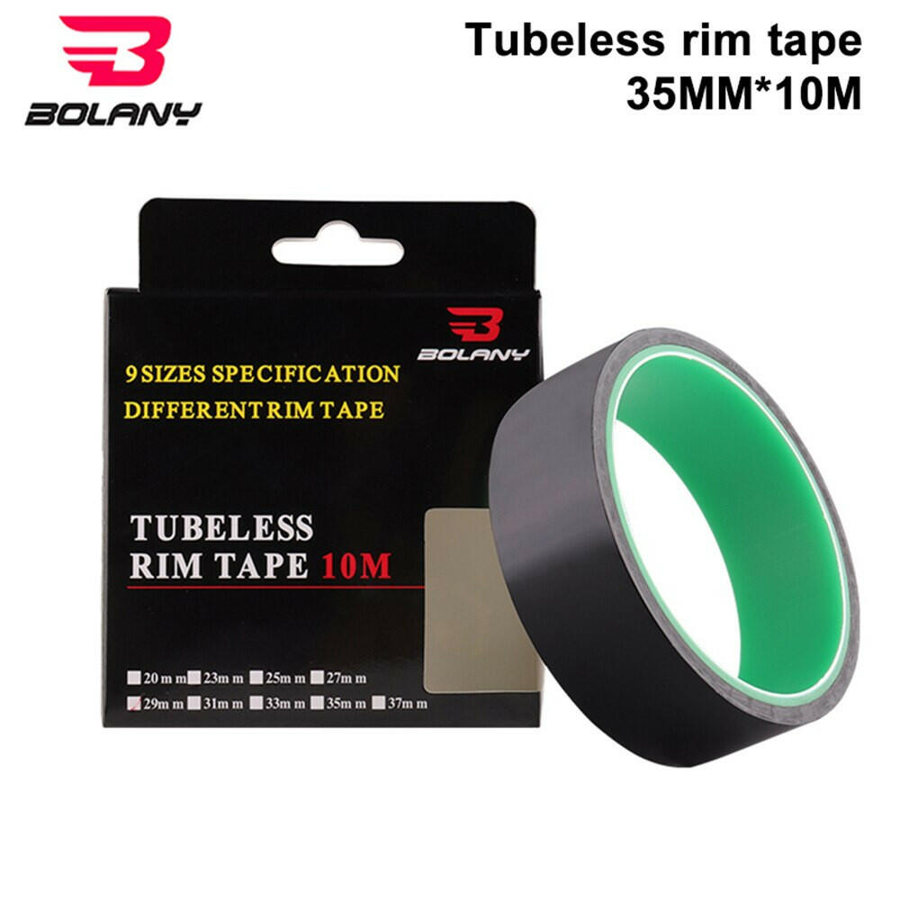 Bicycle tubeless rim tape width 18/21/23/25/27/29/31/33 / 35mm * 10m vacuum ring lining belt tire sealing tire pad tape