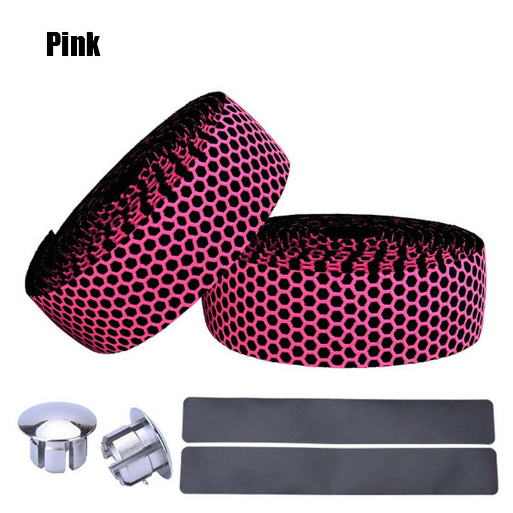 NEW MTB Bike Handlebar Tape Road Bicycle Anti-slip Silica Gel EVA Shock Handle Bar Tape Absorption Wrap Durable-WAYBIKER