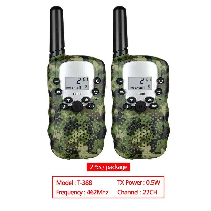 2Pcs Mimi Pc Walkie Talkie For Kids Boys Girls Tablet Funny Toys UHF Two Way Radio Talki Walki Children Interphone Free Talk-WAYBIKER