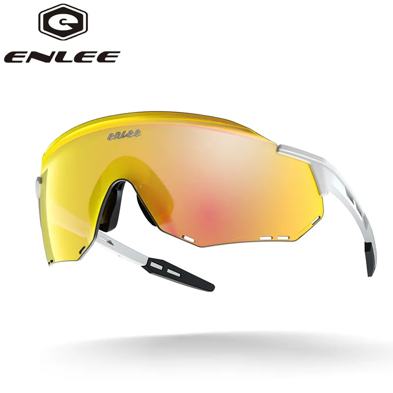 ENLEE Cycling Glasses Outdoor Sports Fashion Polarized Sunglasses Windproof And Universal Sunglasses For Men And Women Bicycle-WAYBIKER