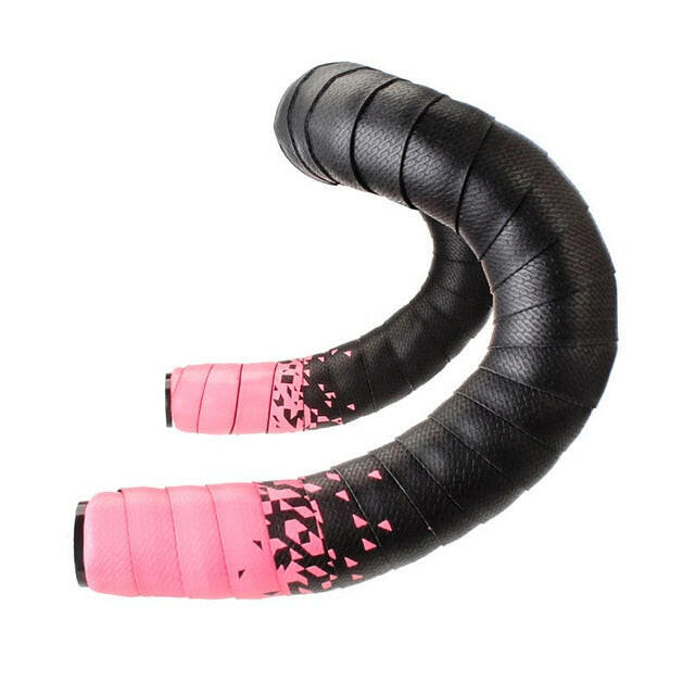 Double Color Chrysanthemum Pattern Road Bike Bar Tape Handlebar Tapes EVA+PU Soft Anti-Vibration Wrap Tape Durable Bar Bartape