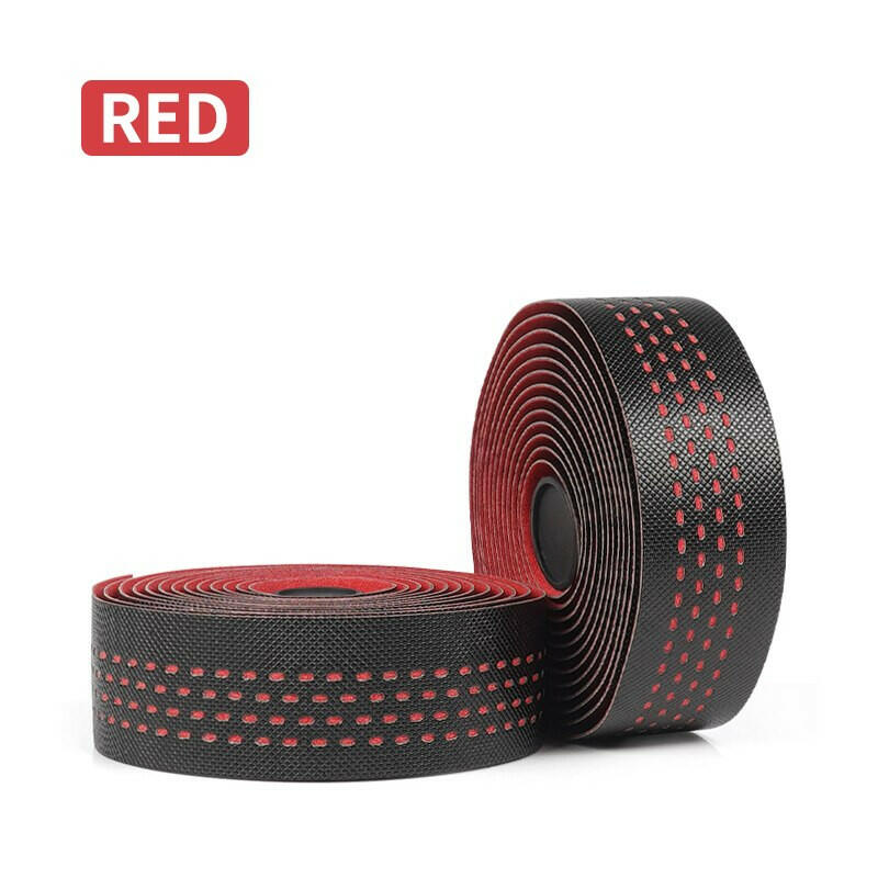 Bike Tape PU+EVA Bicycle Handlebar Tapes Ventilation Woave Leather   Bicycle Accessories Road Bike Bar Tape Handlebar-WAYBIKER