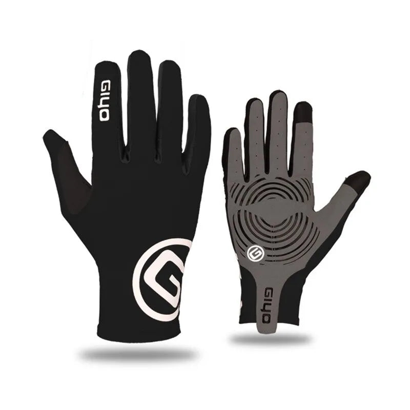 GIYO Touch Screen Long Full Fingers Half Fingers Gel Sports Cycling Gloves MTB Road Bike Riding Racing Women Men Bicycle Gloves-WAYBIKER