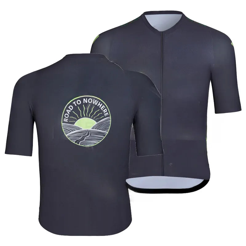 2023  NEW Summer Men's Short-sleeved Quick-drying Breathable Cycling Clothing-WAYBIKER