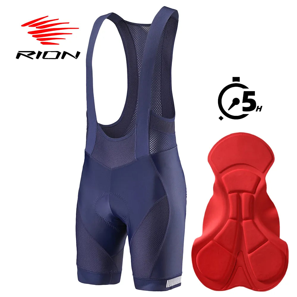 RION Cycling Bib Shorts Men Bike Bibs 3D Pad Breathable Quick Dry For Male Bicycle Tights Ciclismo MTB Moutain Bike Wearing-WAYBIKER