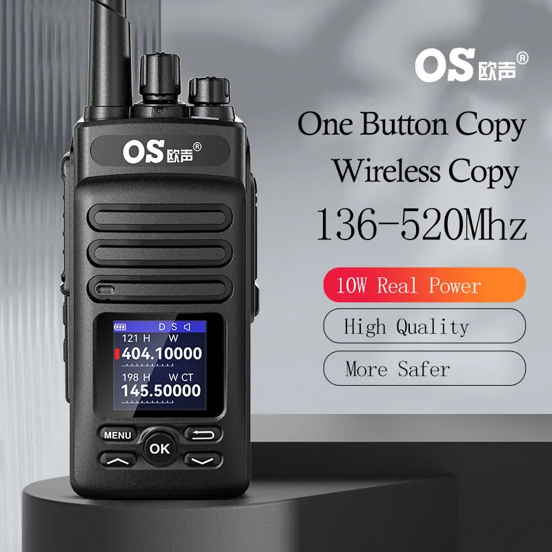 Walkie Talkie Full Band OS-DMR UV8000 HOT Selling TWO WAY RADIOS-WAYBIKER