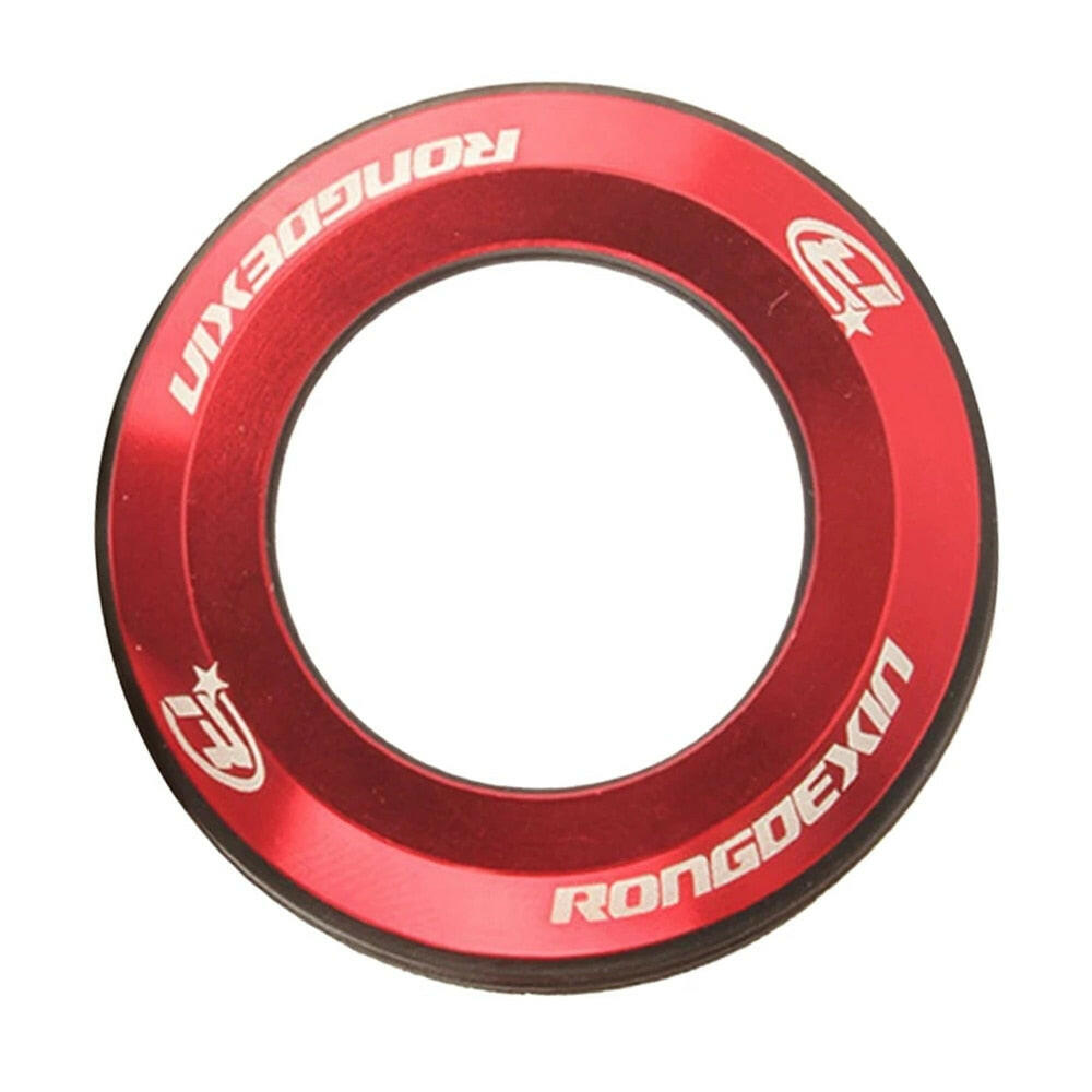 Bicycle Headset Cap 28.6mm Universal Diameter MTB Mountain Bike Top Shell Flat Cover CNC Metal O-ring Seal-WAYBIKER