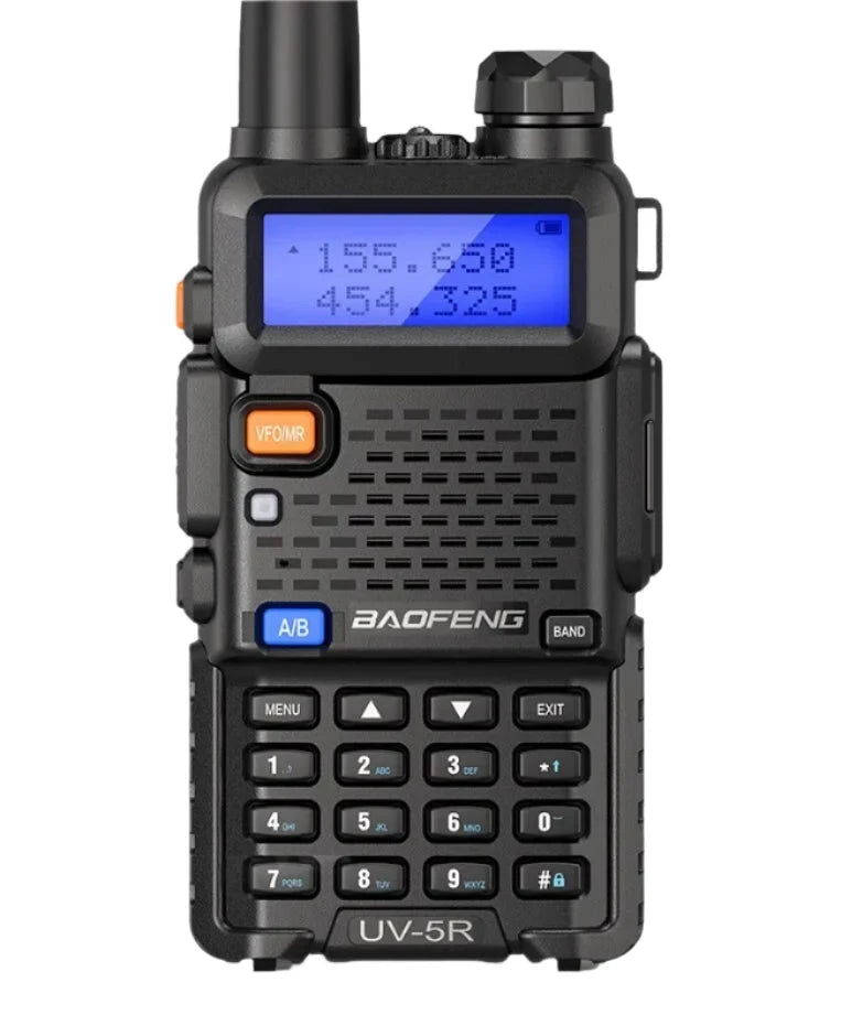 Baofeng Walkie Talkie UV 5R 5W 8W Dual Band Ham Two Way Radio Vhf Uhf FM Radio Handheld Transceiver Hunting 16KM-WAYBIKER