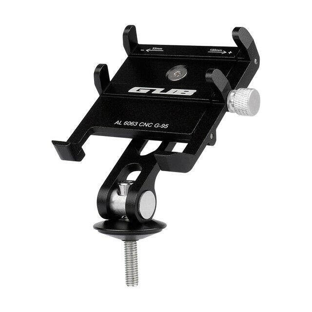 GUB PLUS 21 MTB Phone Mount Stand Bicycle Holder 360° Rotatable Aluminum Adjustable Bike Phone Holder Non-slip Cycling Bracke-WAYBIKER