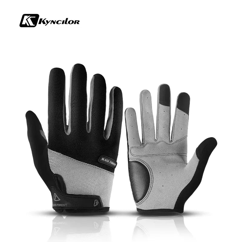 Bike Gloves Bicycle Breathable Accessories Anti-shock Sports Gloves Anti-shock Sports Gloves Men Women-WAYBIKER