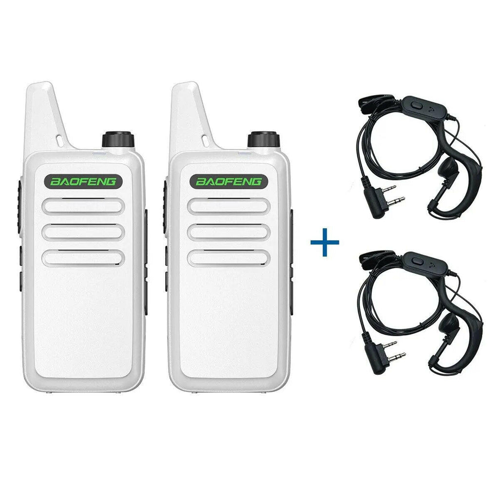 2PCS Mini Walkie Talkie Baofeng BF-T20 PortableTwo Way Radio Charging USB VOX For BF-C9 BF-888S KD-C1 for Station Hotel Hunting-WAYBIKER