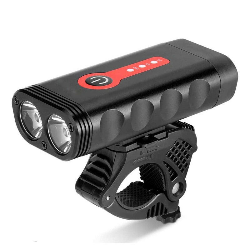 NEWBOLER Super Bright Bicycle Light XML-L2 Bike Light Set With USB Chargeable Taillight 18650 Battery Cycling Front Light Mount-WAYBIKER