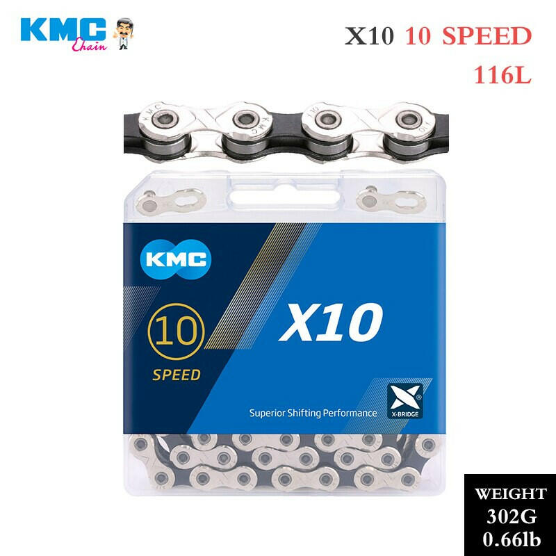 KMC Bike Chain X8 X9 X10 X11 X12 MTB/Road Chain 8v 9v 10v 11v 12v Speed Bike Crankset for Shimano SRAM Parts-WAYBIKER