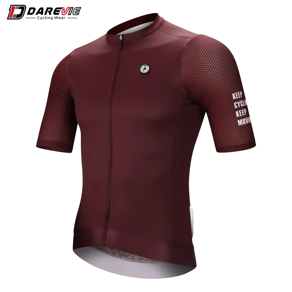 DAREVIE Cycling Jersey 2023 Fashion Women Cycling Jersey SPF 50 Man Bike Jersey High Quality Breathable Cycling Shirt MTB Road-WAYBIKER